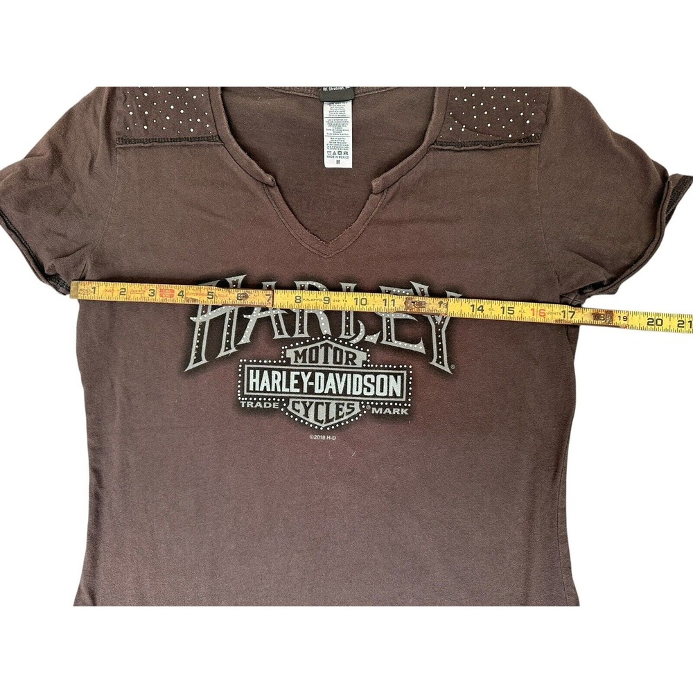 Harley Davidson Motorcycles Gowanda New York Women's Shirt Size Medium - Picture 5 of 5